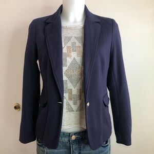 Forever 21 Navy Blazer with Button Detail
